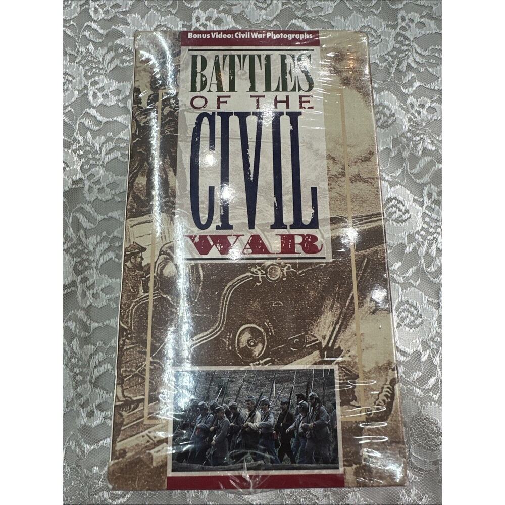 Battles of the Civil War (VHS, 2000, 4-Tape Set)